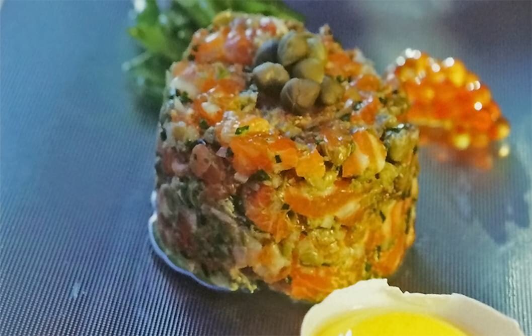 [노르웨이 생연어 가정식 레시피] 노르웨이 생연어 타르타르