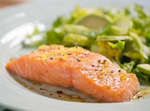 레몬연어샐러드