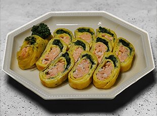 연어 계란 말이