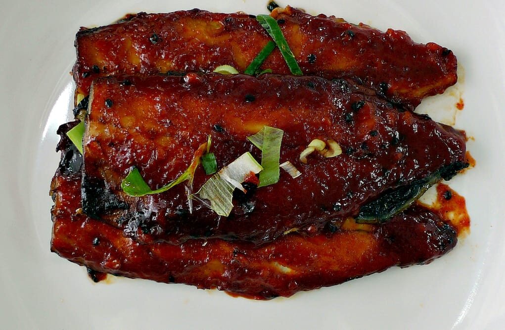 고등어 양념 구이