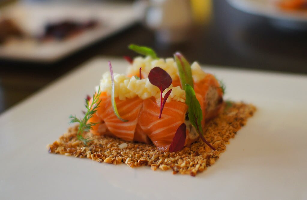 [나도셰프다] 견과류를 만난 생연어롤