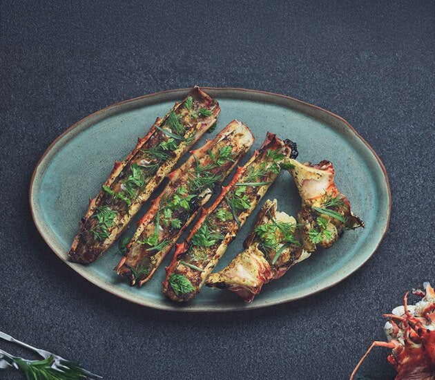 노르웨이 레드 킹크랩 다리 오븐구이