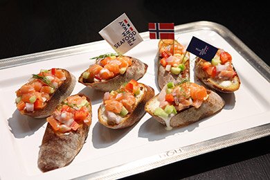 노르웨이 연어 브루스게타